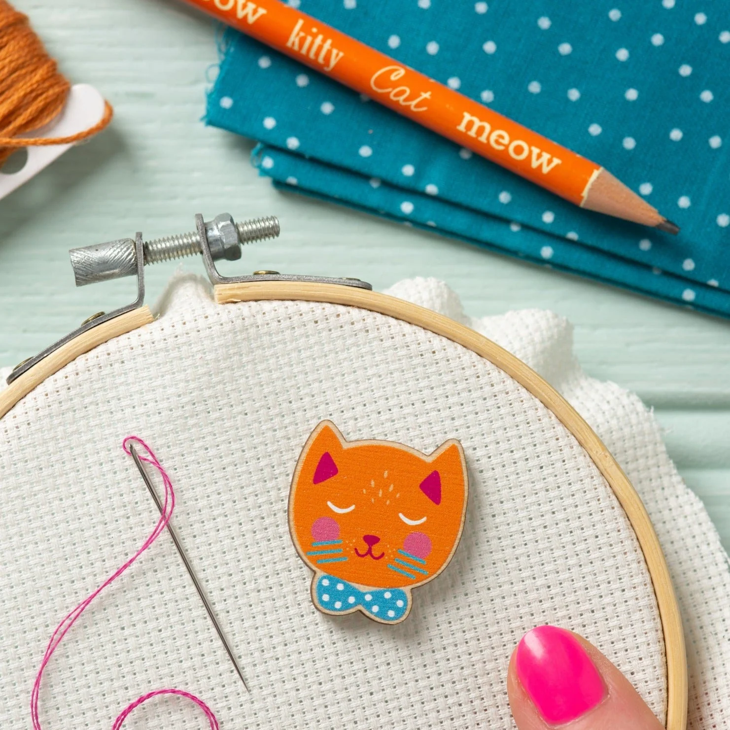 Cat Magnetic Needle Minder - Image 7