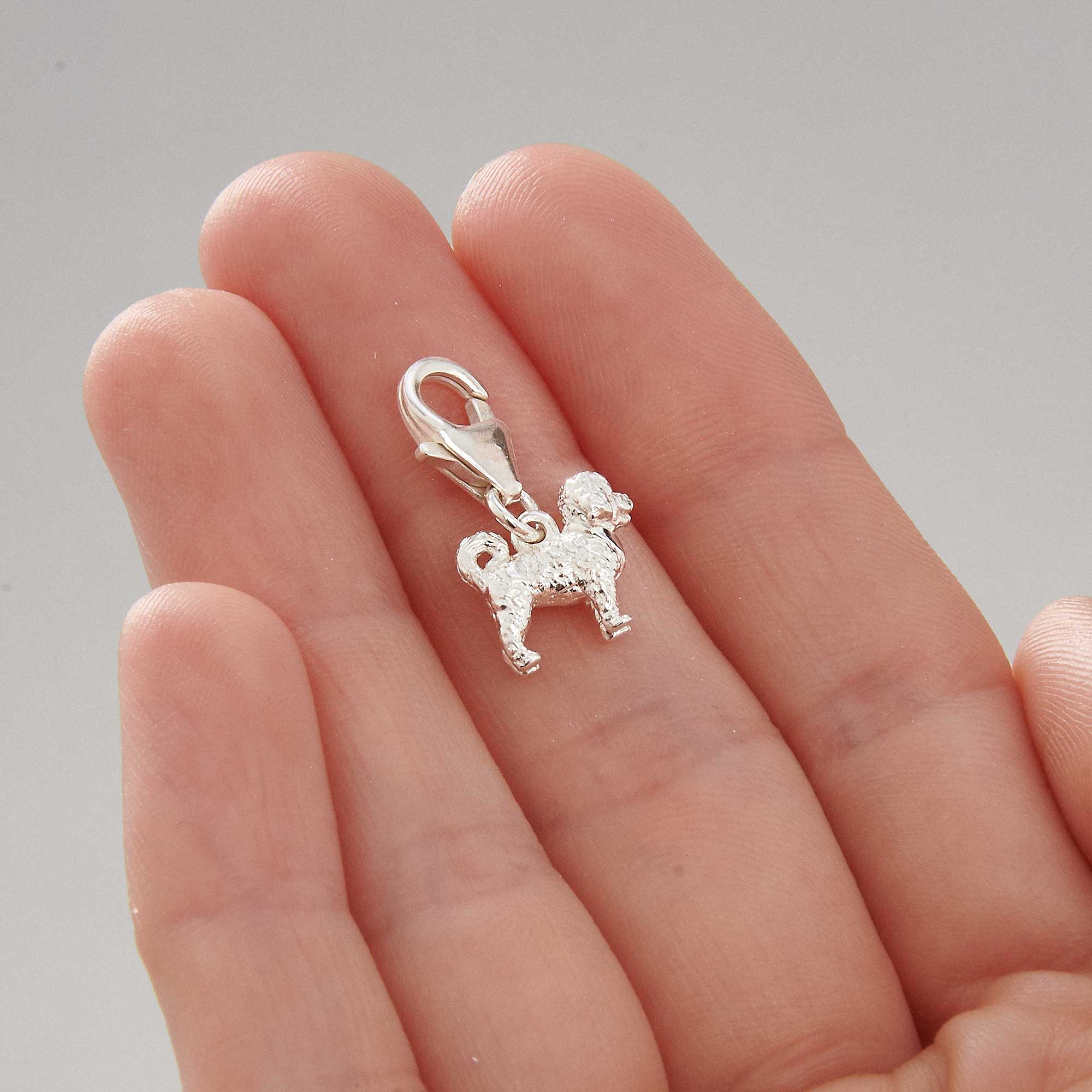 Cavapoo Silver Dog Charm - Image 8