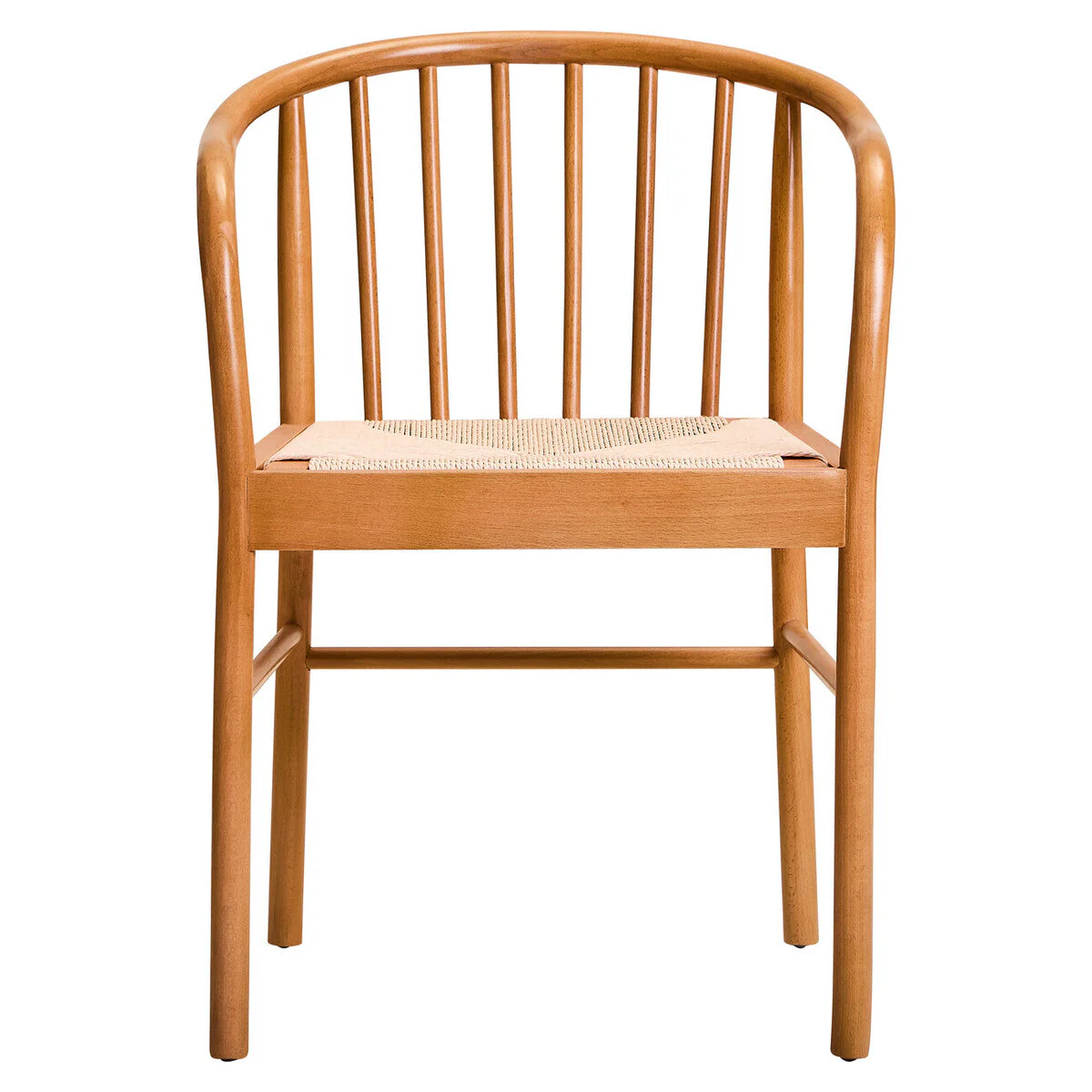 Cebu Natural Rope and Beech Wood Chair - Image 2
