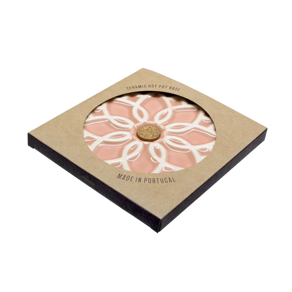 Ceramic Hot Pot Stand Elvira - Pink - Image 3