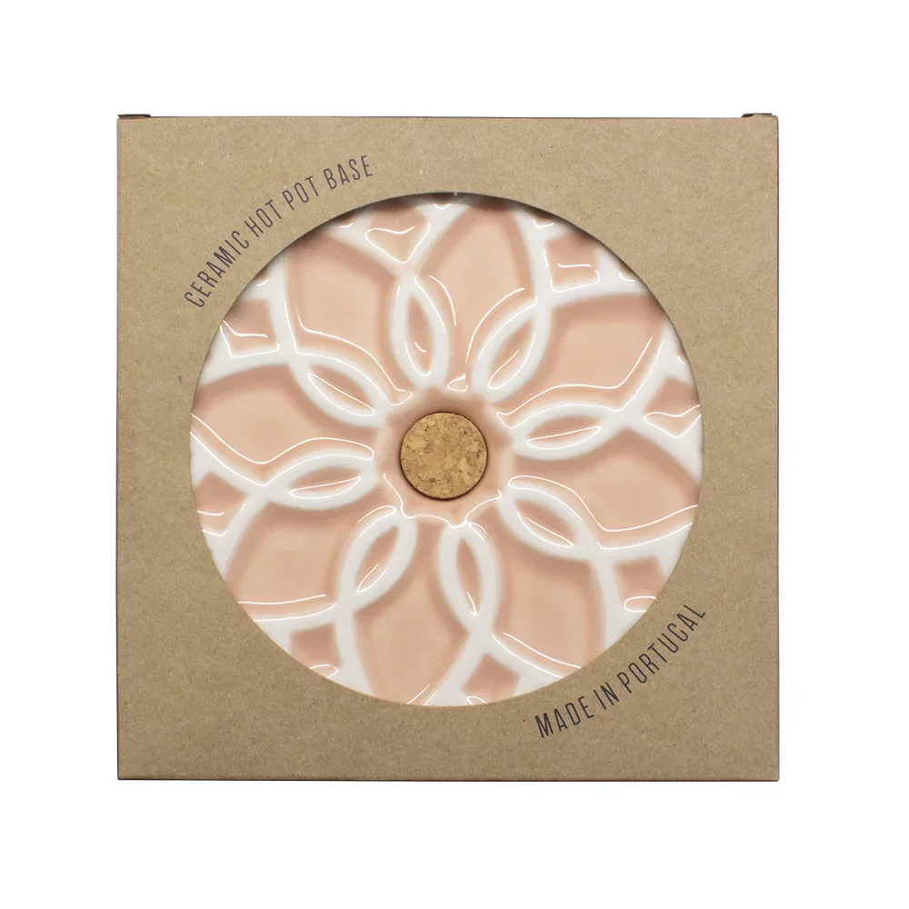 Ceramic Hot Pot Stand Elvira - Pink - Image 4
