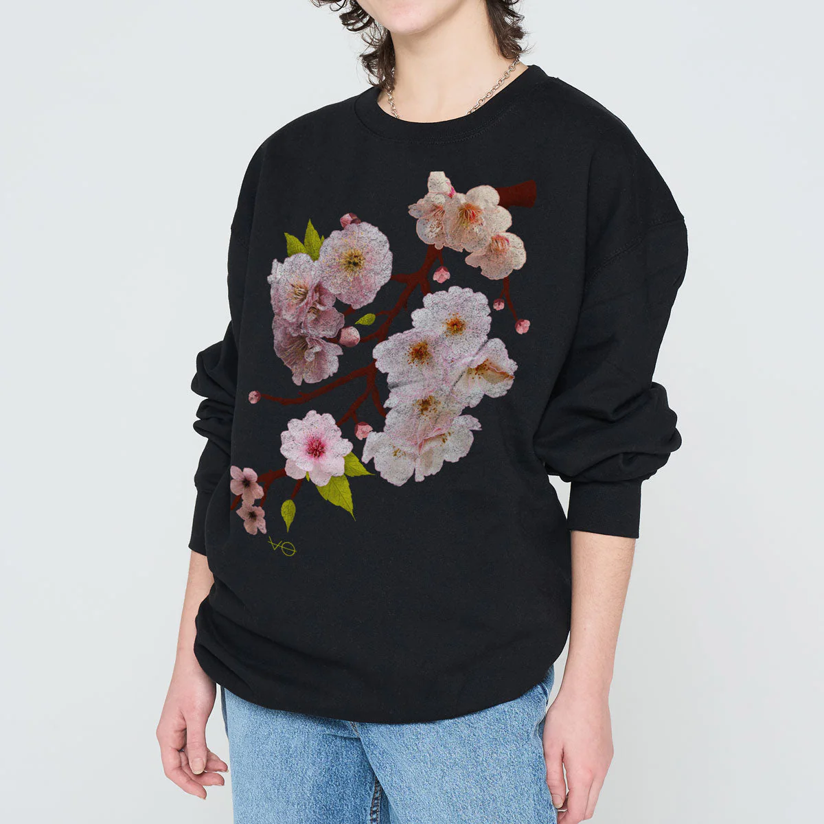 Cherry Blossom Sweatshirt (Unisex) - Image 2