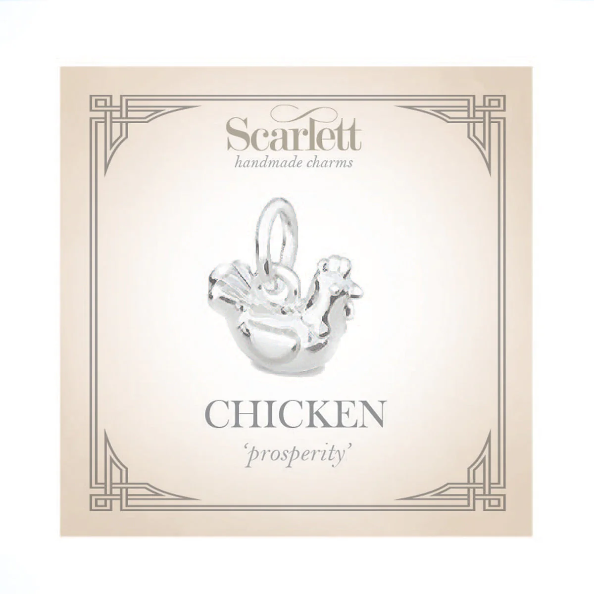 Chicken Silver Charm - Image 10