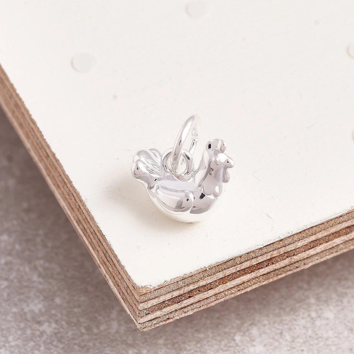 Chicken Silver Charm - Image 6