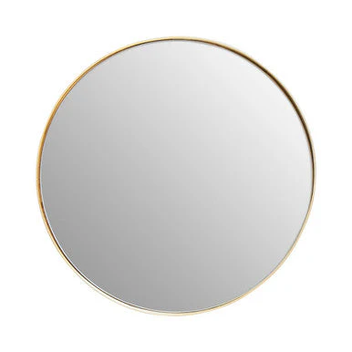 Cindy Small Gold Finish Wall Mirror - Image 2