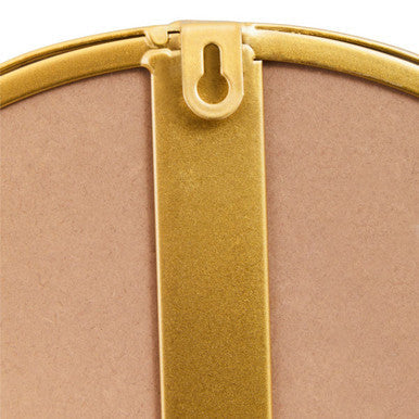 Cindy Small Gold Finish Wall Mirror - Image 8