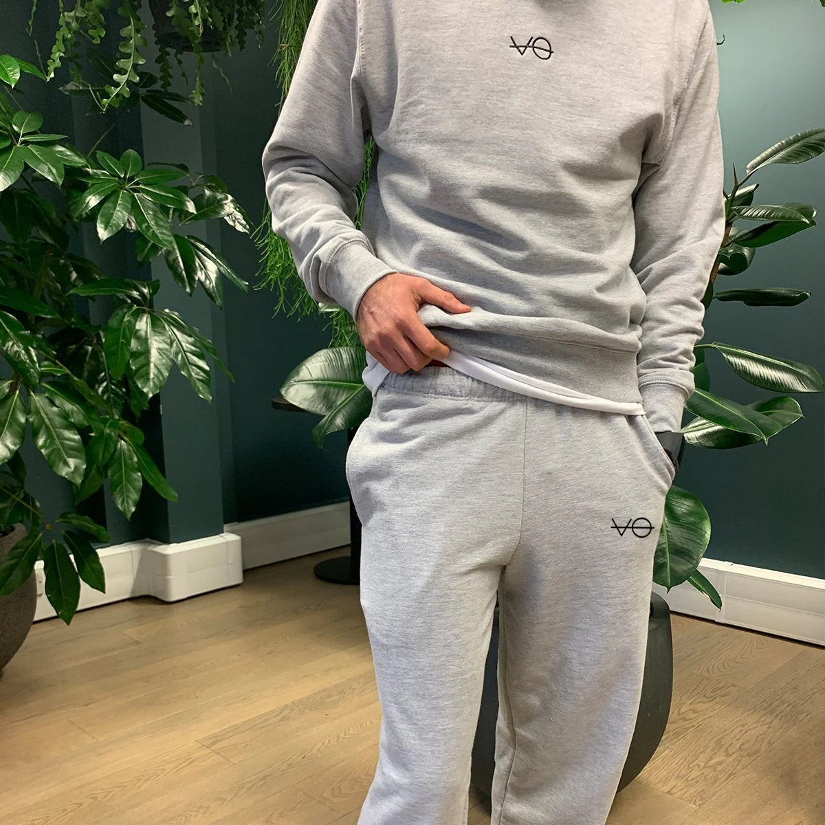 Classic Fit VO Embroidered Joggers (Unisex) - Image 2
