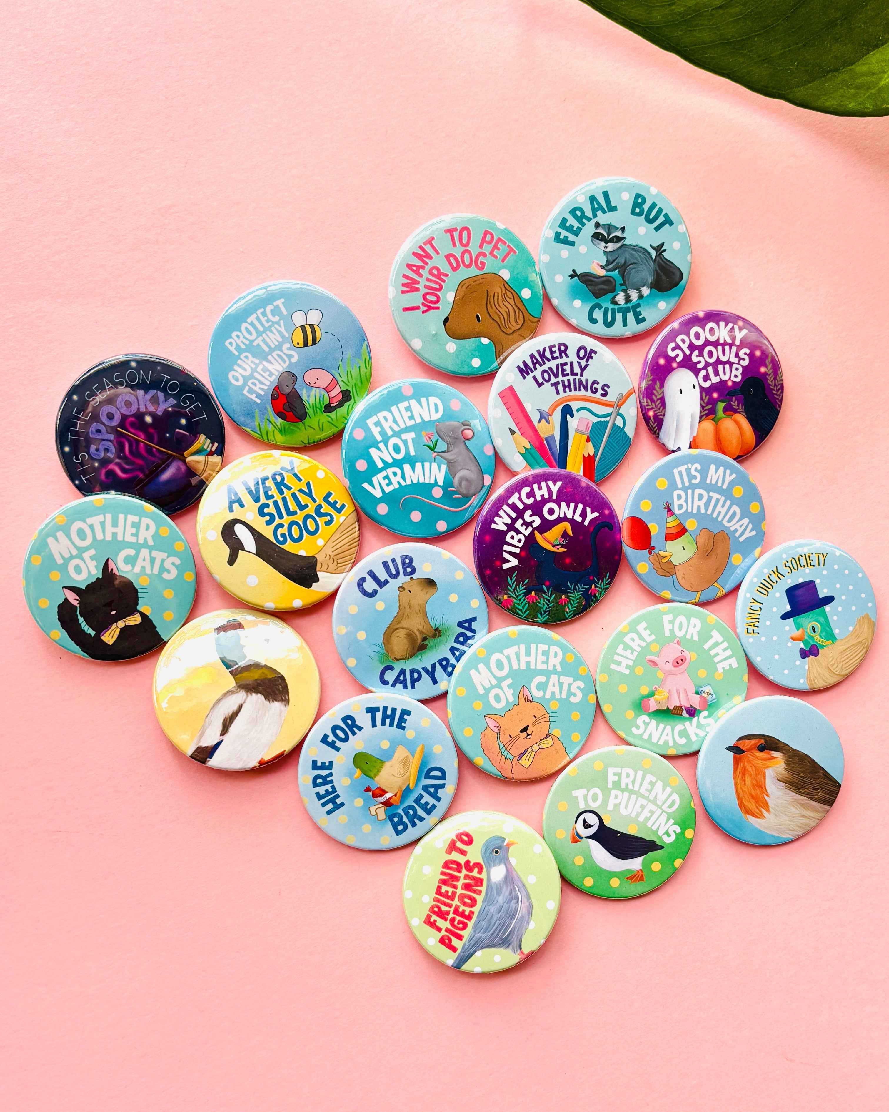 Club Capybara Badge or Fridge Magnet- Handmade Capybara Gift - Image 7