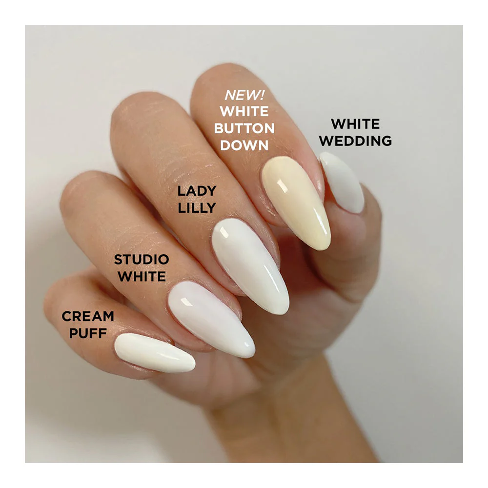 CND™ Vinylux™ White Button Down 15ml - Image 6