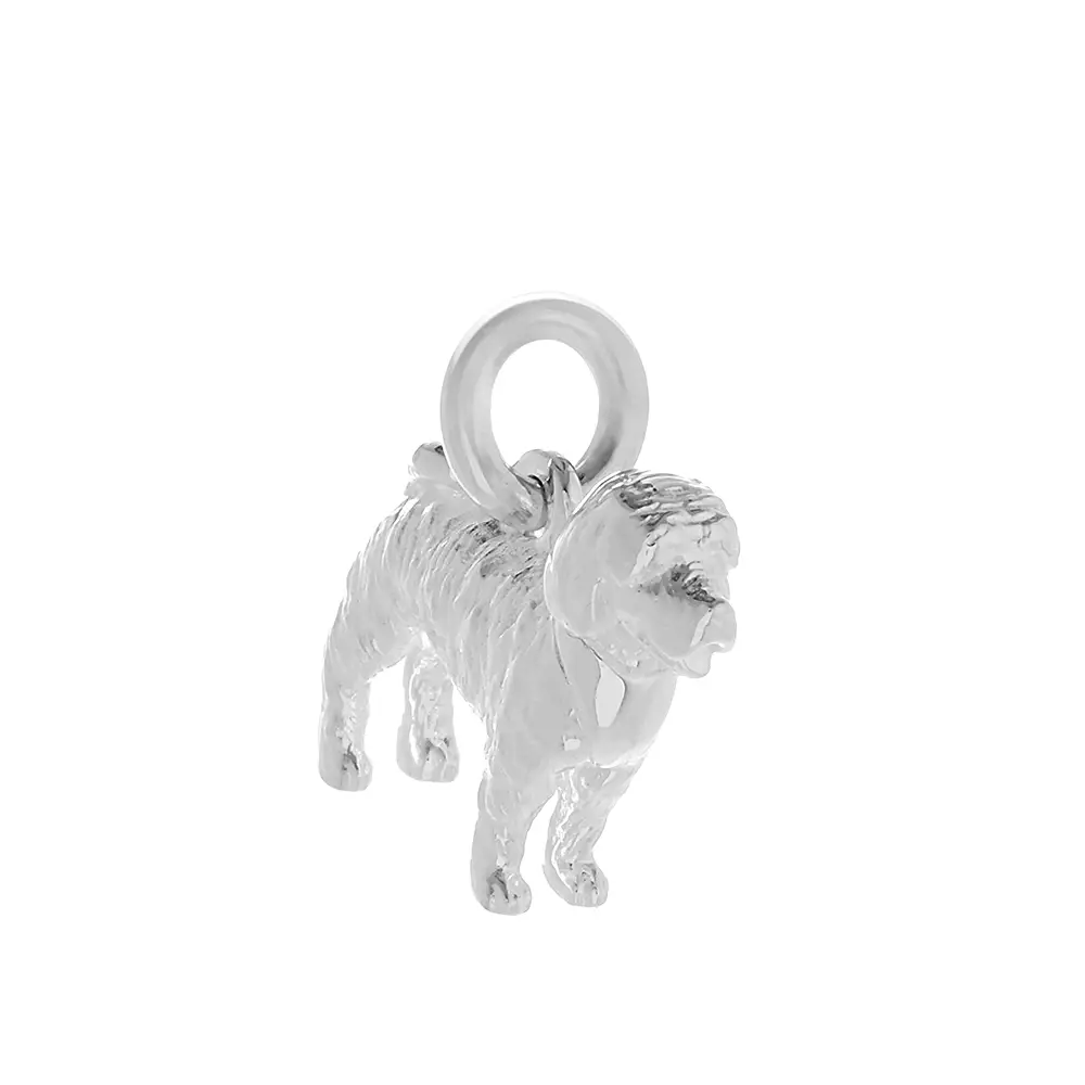Cockapoo Silver Dog Charm - Image 4