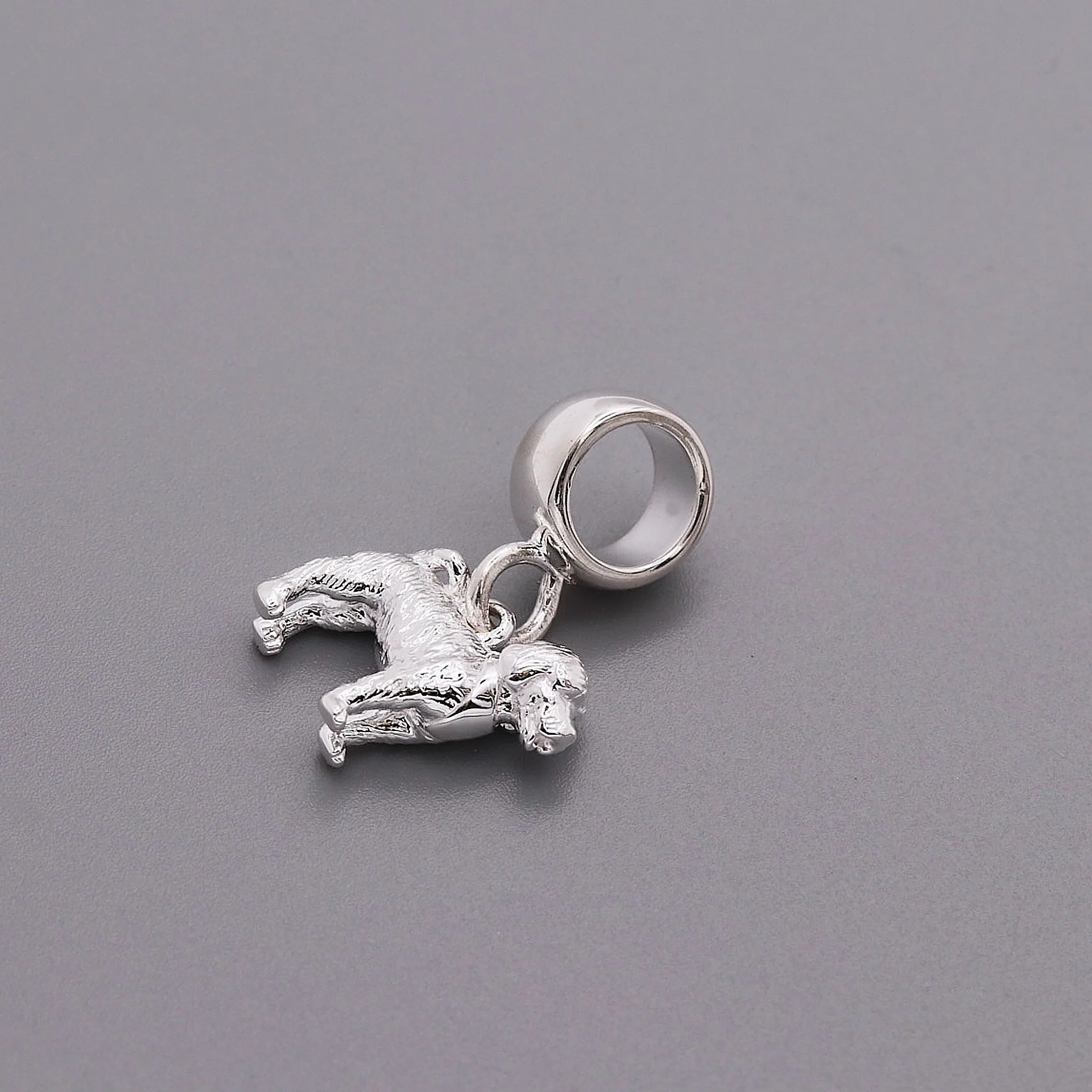 Cockapoo Silver Dog Charm - Image 7