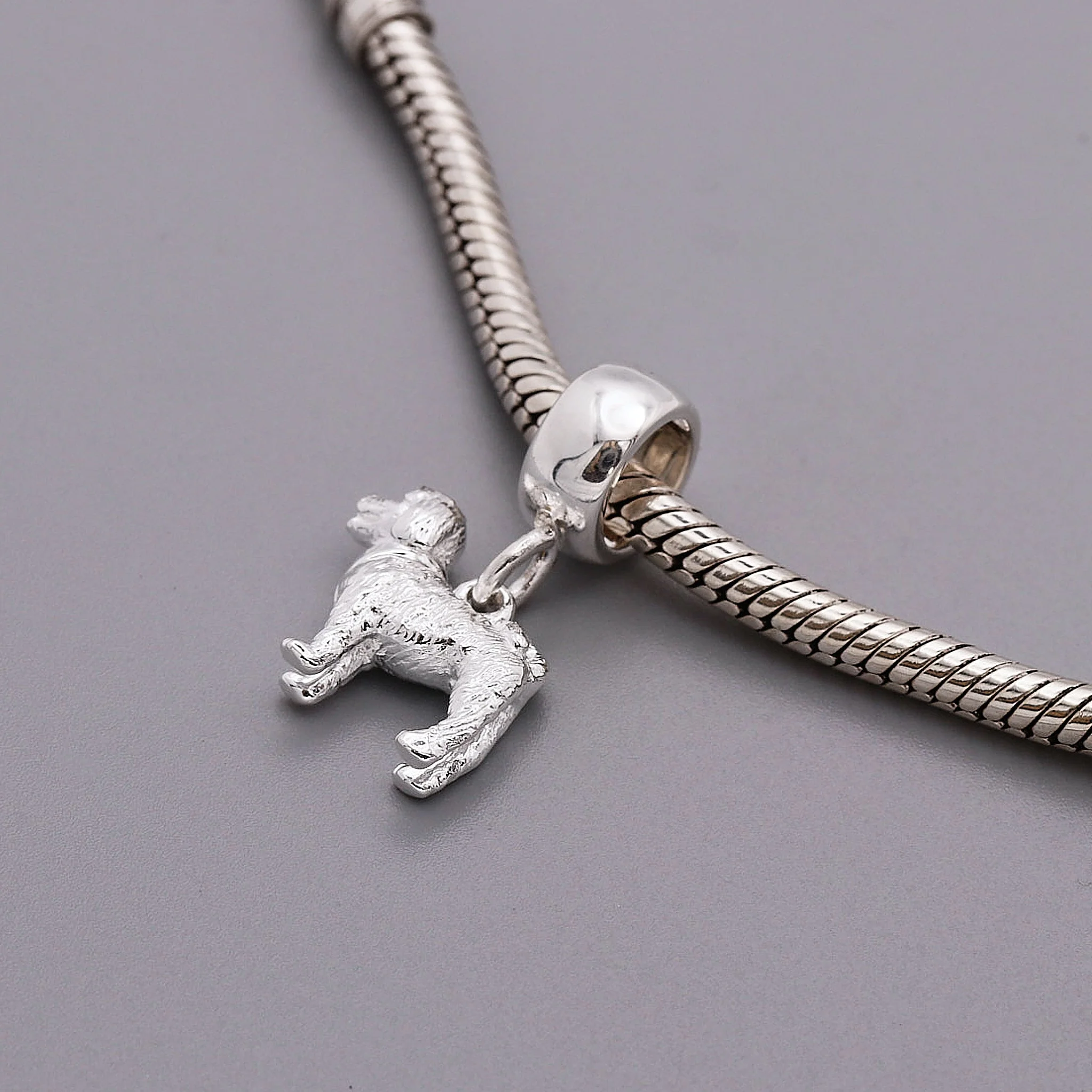 Cockapoo Silver Dog Charm - Image 9