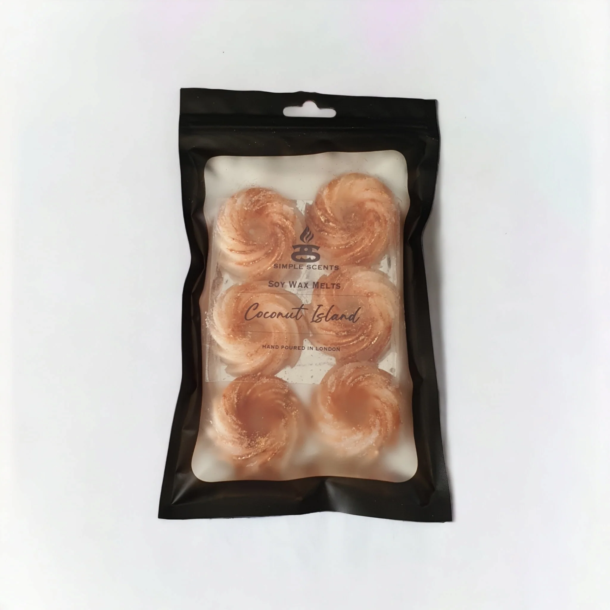Coconut Island - Simple Scents Ambience Large Twirl Style Wax Melts - Image 3