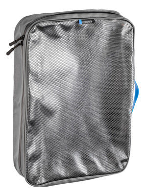 Cocoon Packing Cube with Laminated Net Top - Grey/Black - Image 2