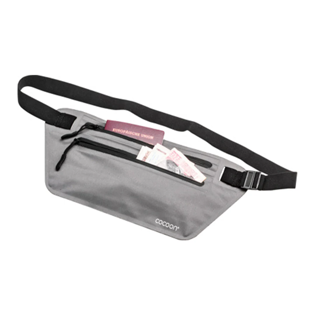 CoCoon Secret Waist Wallet - Grey/Blue