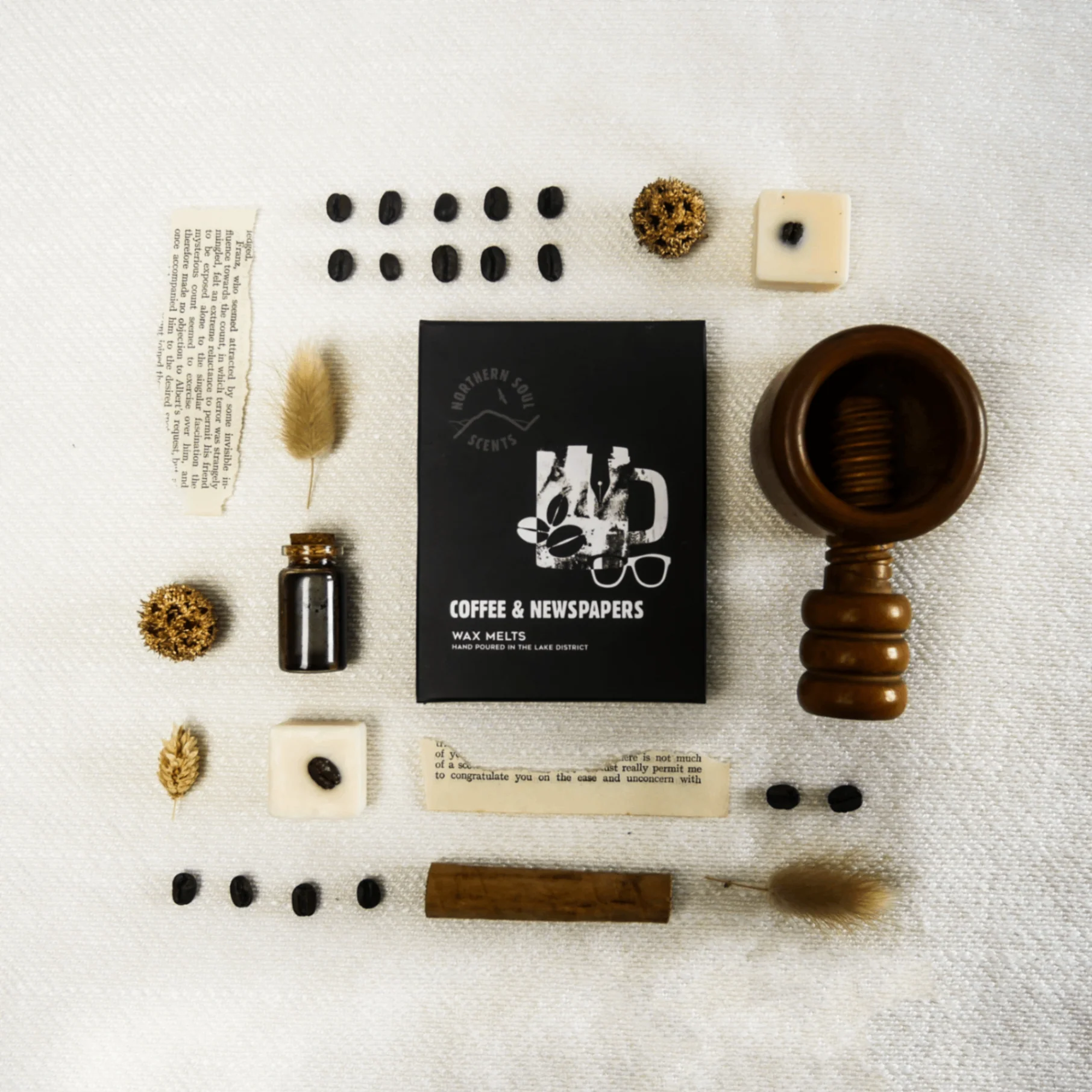 Coffee & Newspapers Wax Melts - Image 4