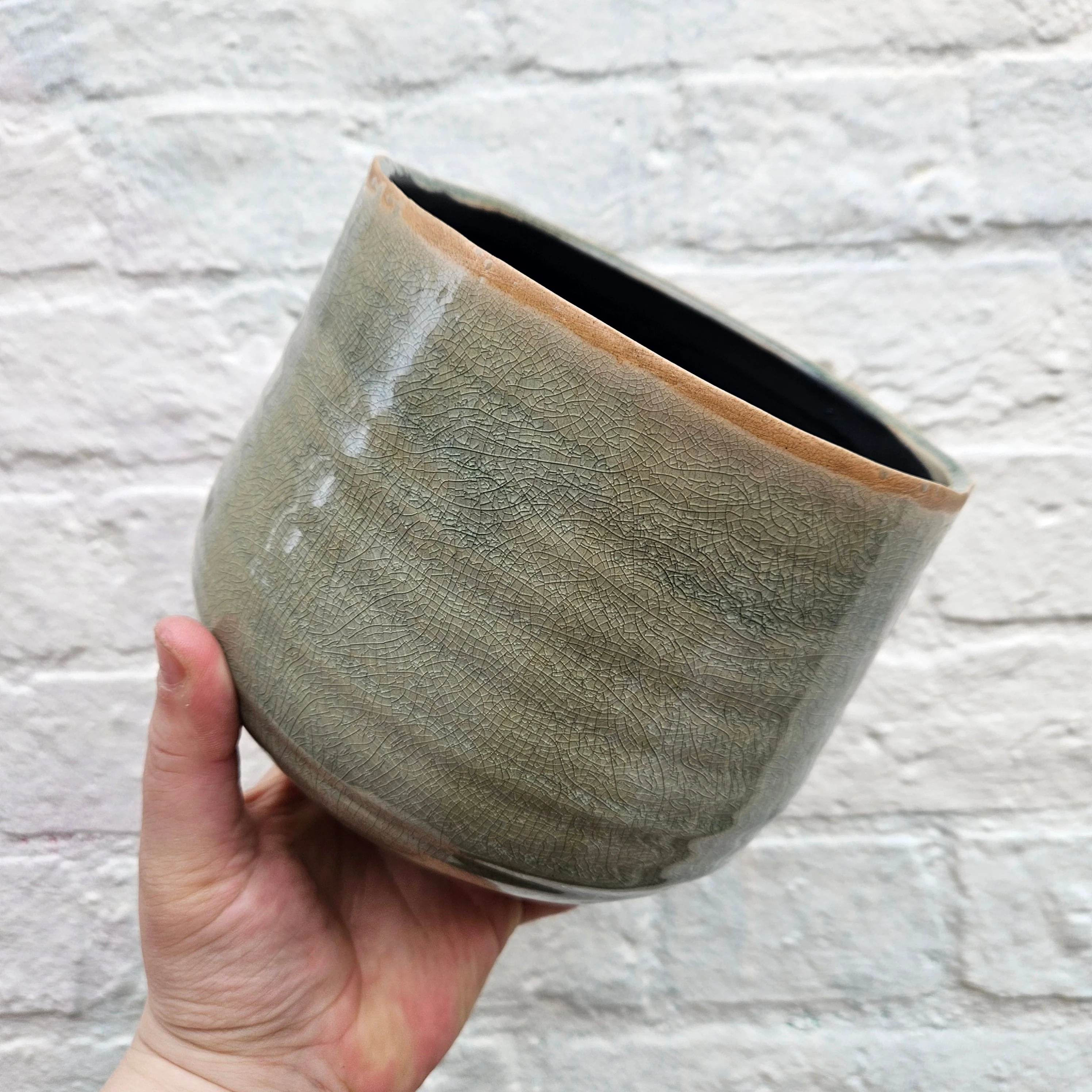 Como Glazed pots in Various Colours (Various sizes available) - Image 4