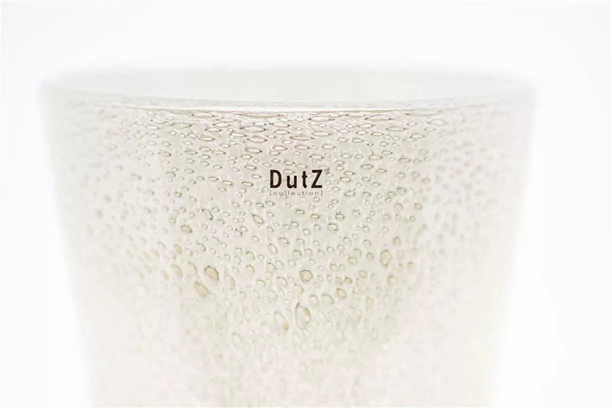 CONIC Vase - Thick Glass with Bubbles by DutZ - Image 9