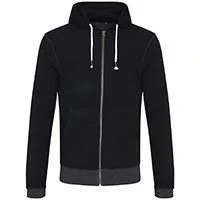 Contrast Zipped Recycled Hoodie - Image 14