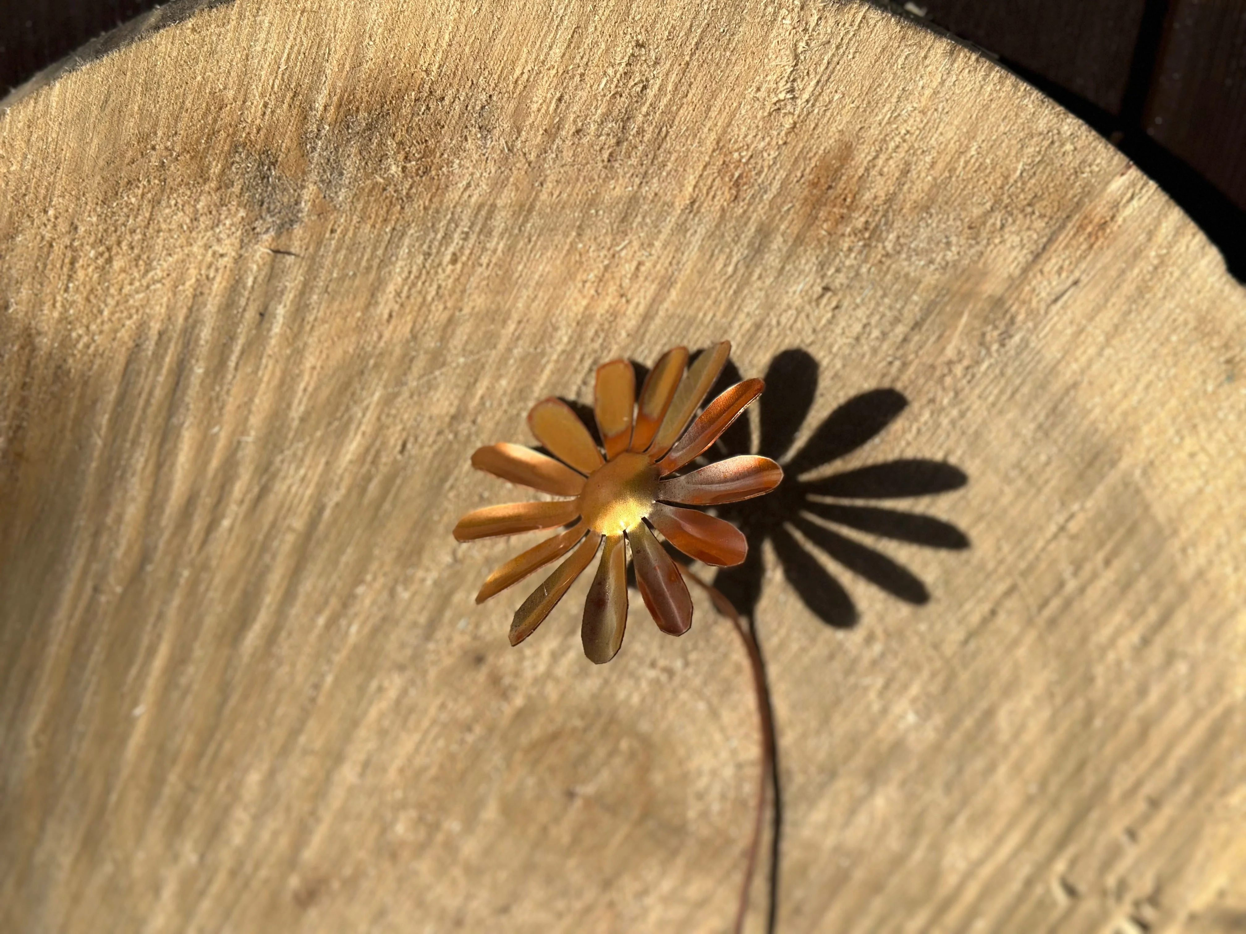 Copper Daisy Flower - Image 4