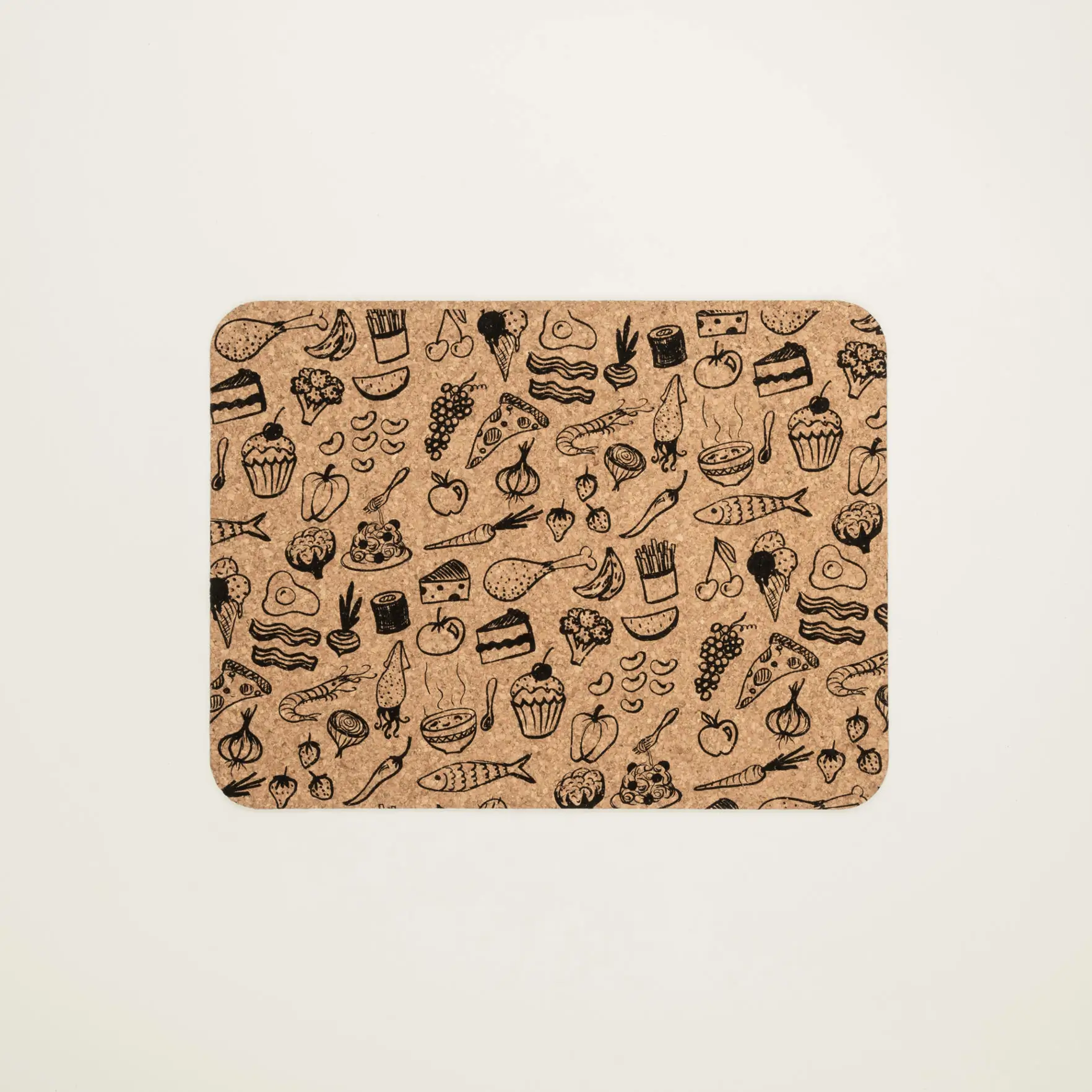 Cork Placemats | Food Design | Rectangular - Image 4