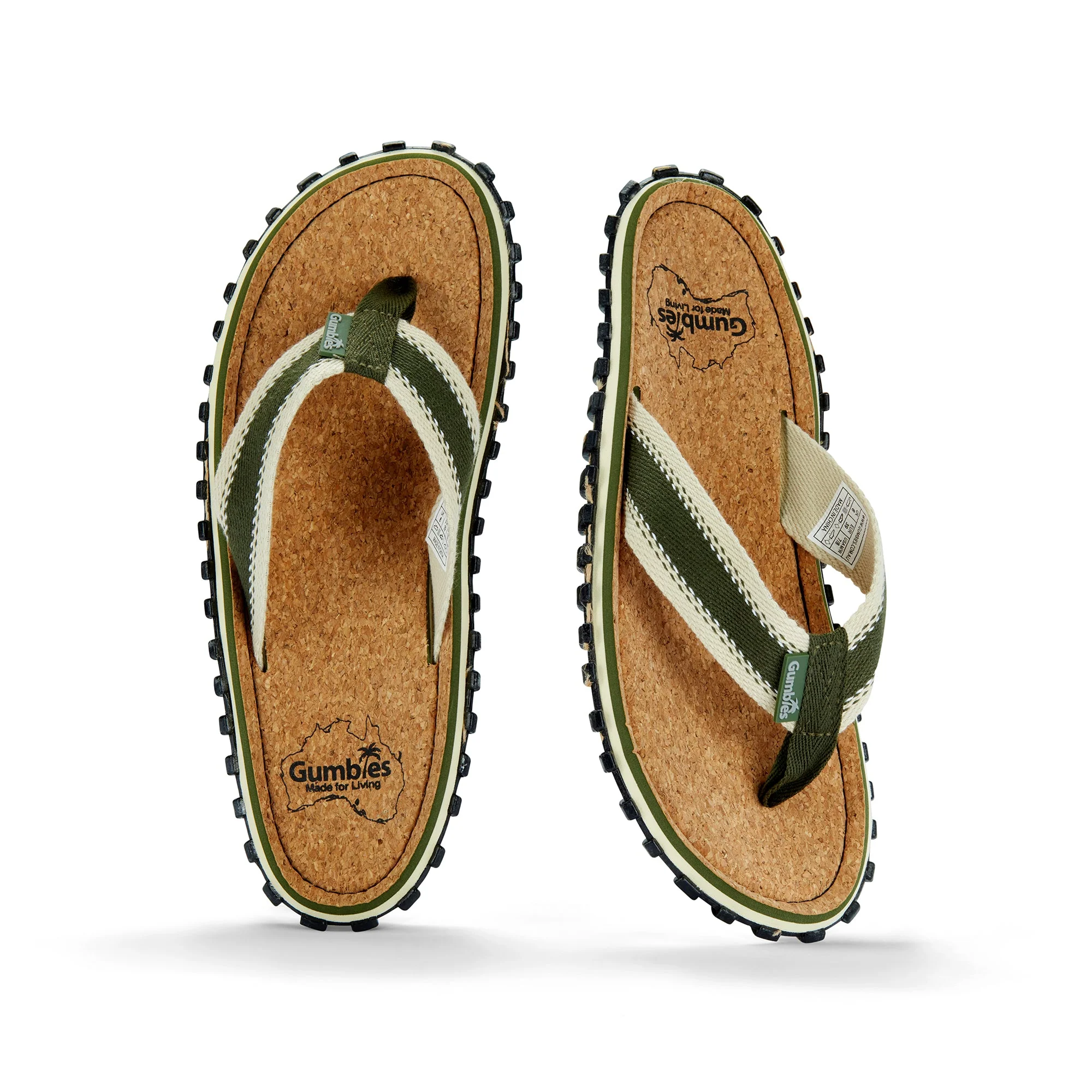 Corker - Flip-Flops - Men's - Khaki - Image 2