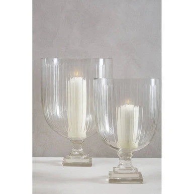 Cortina Large Glass Hurricane Candle Holder - Image 5