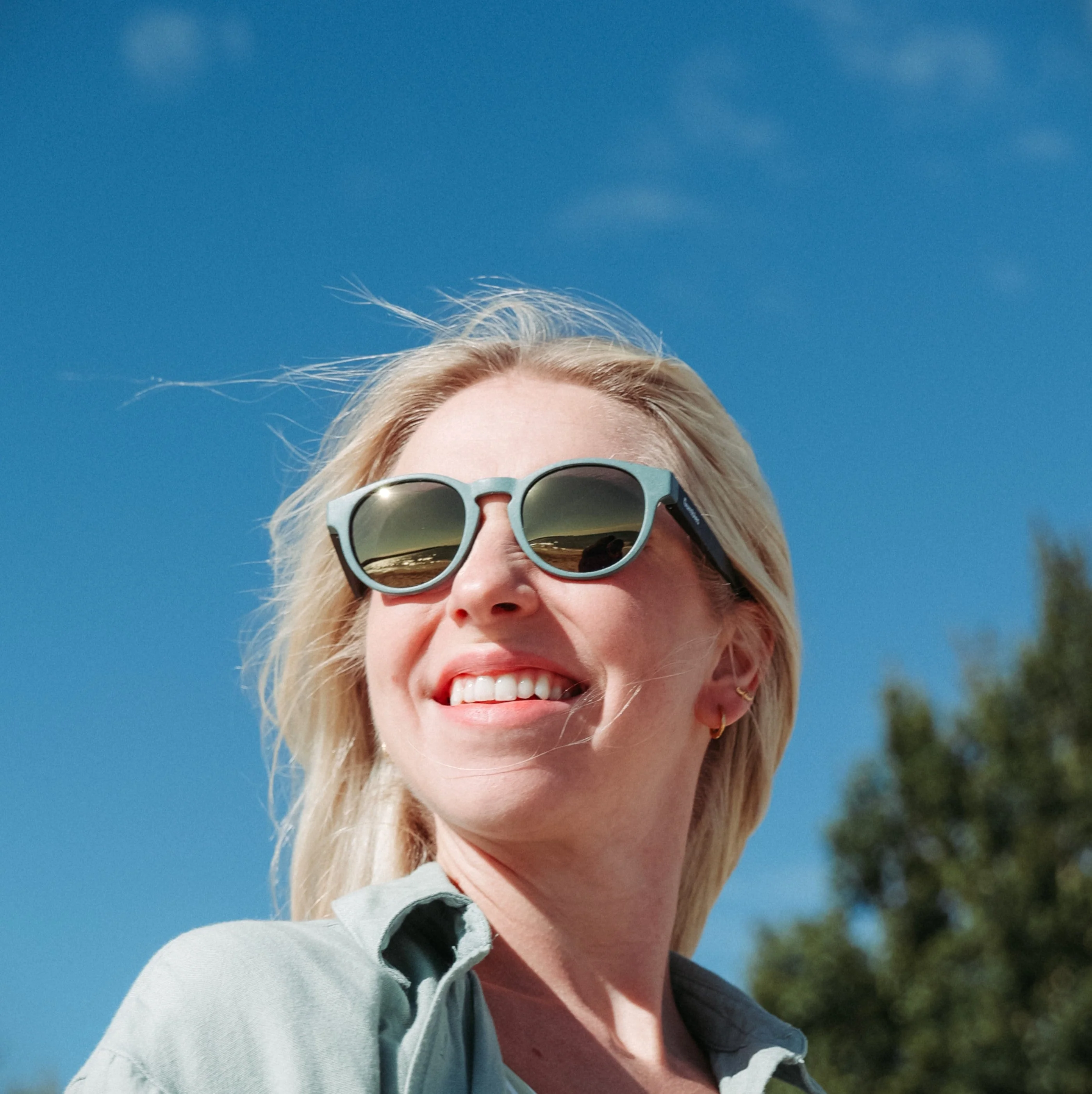 Cradle Sunglasses - Eucalyptus/Shadow - Image 5