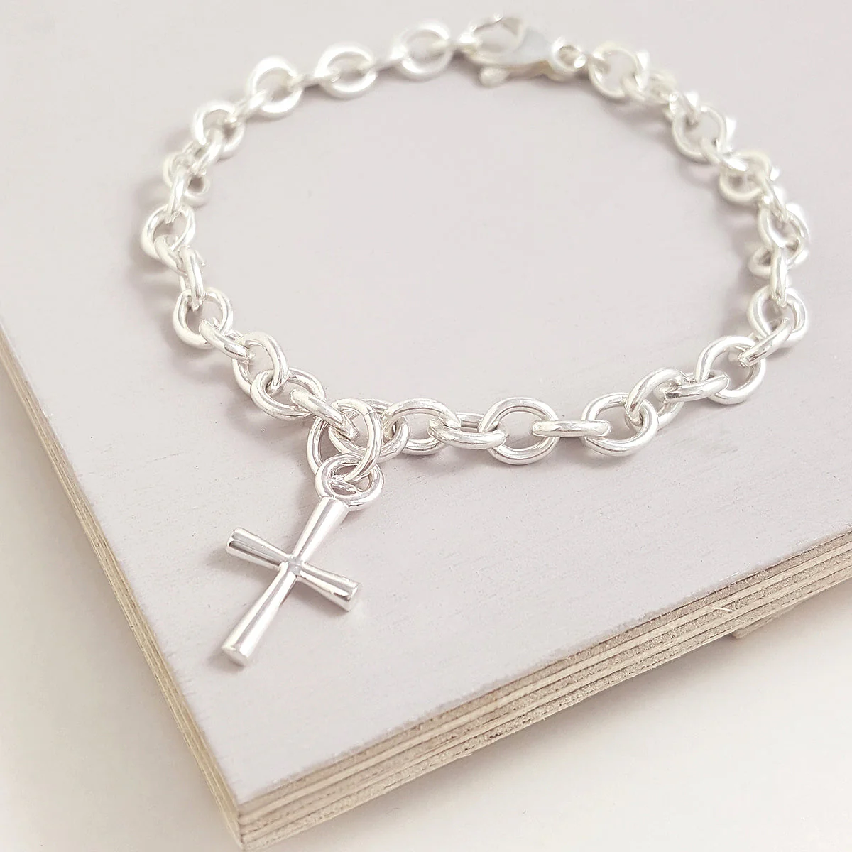 Cross Silver Charm - Image 6