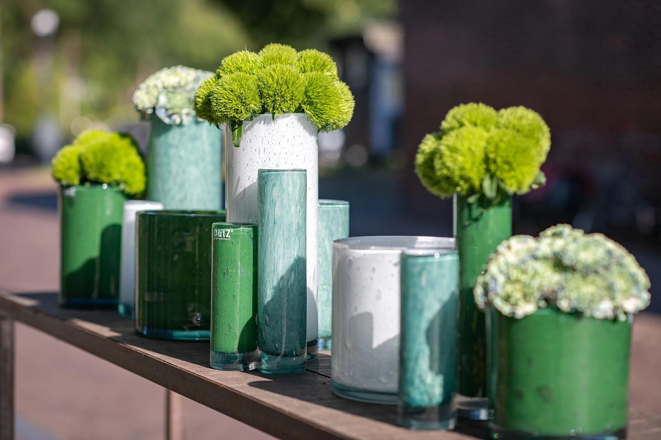 CYLINDER 6 Vase - H18 D18 cm - WHITE Colour by DutZ - Image 9