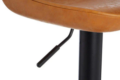 Dalston Set Of Two Camel Bar Stools - Image 7