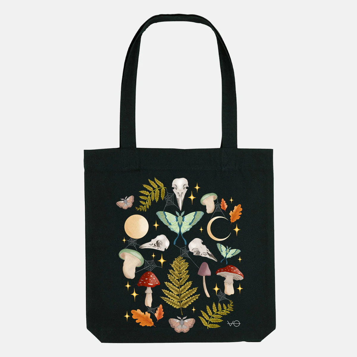 Dark Forest Tote Bag, Vegan Gift - Image 2