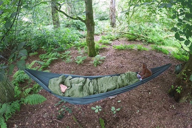 DD Hammock Quilt - Olive Green - Image 3