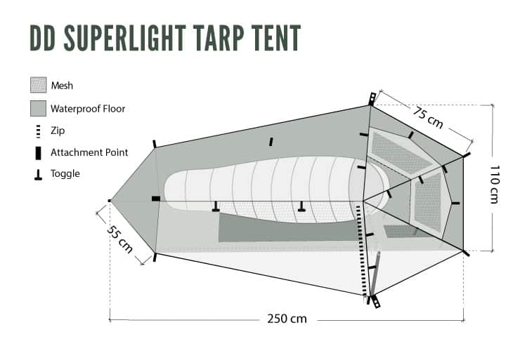 DD SuperLight Tarp Tent - Image 5
