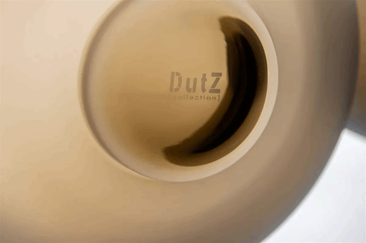 Decorative RIEKY Glass Bowl - BEIGE by DutZ - Image 4