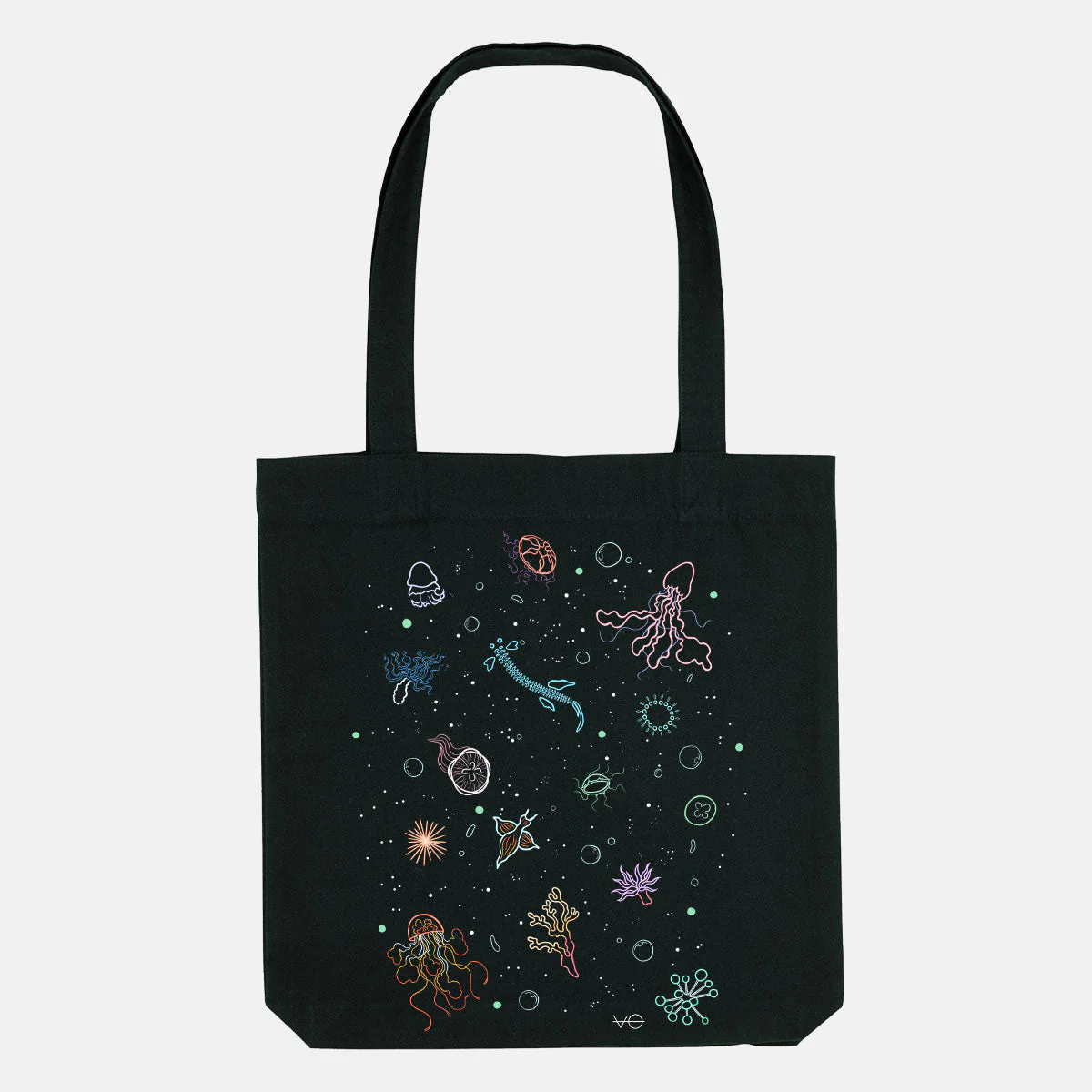 Deep Sea Jellies Tote Bag, Vegan Gift - Image 2