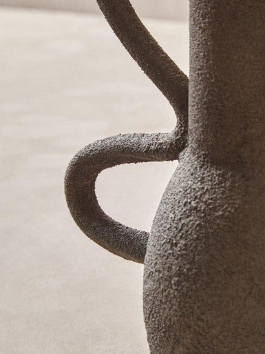 Deriva Small Textured Grey Vase - Image 6
