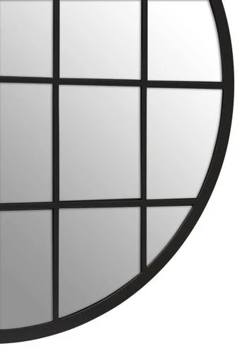 Descartes Round Metal Wall Mirror - Image 10