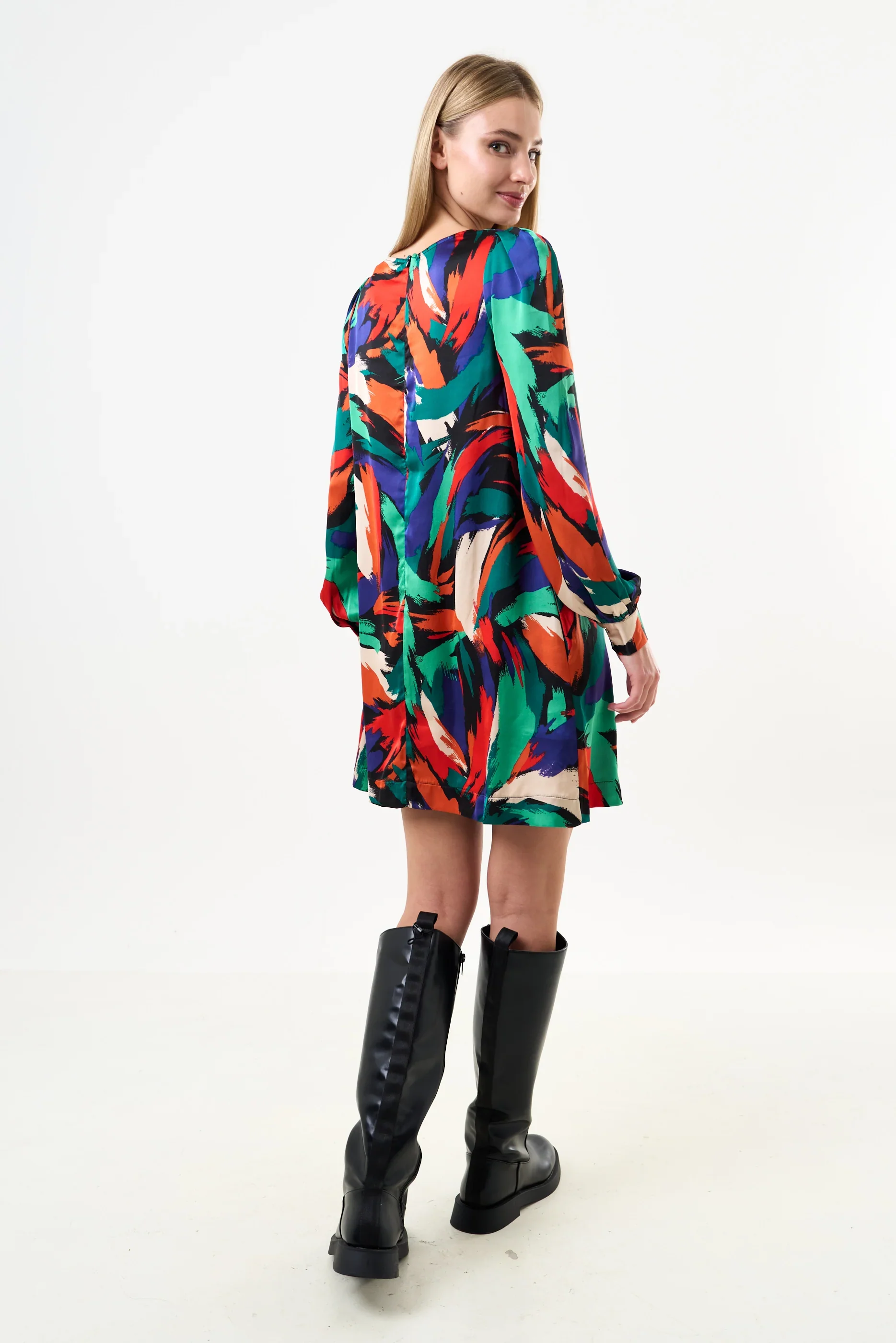 Didee Hofmann Print Long Sleeve Mini Dress - Image 2