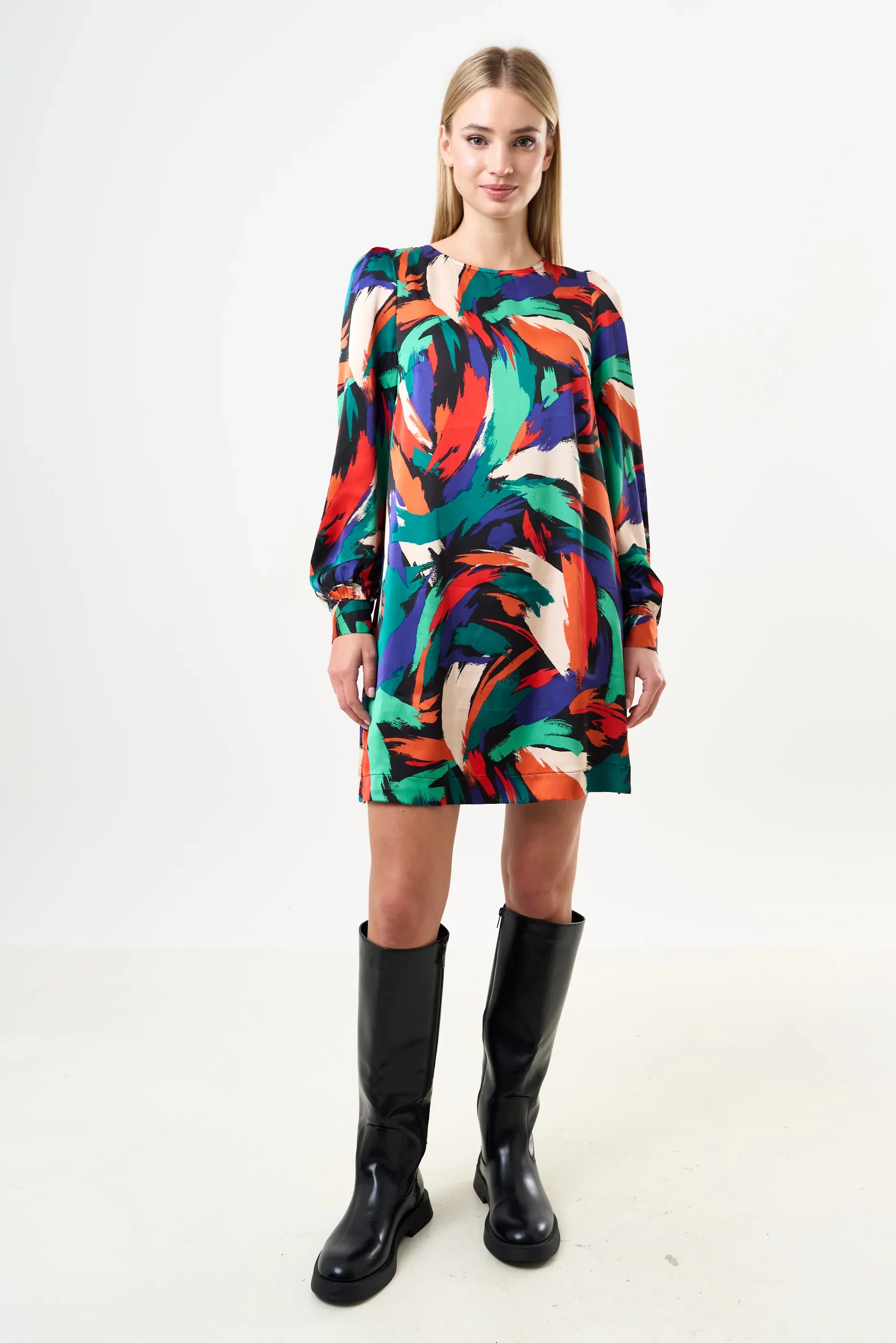 Didee Hofmann Print Long Sleeve Mini Dress - Image 6