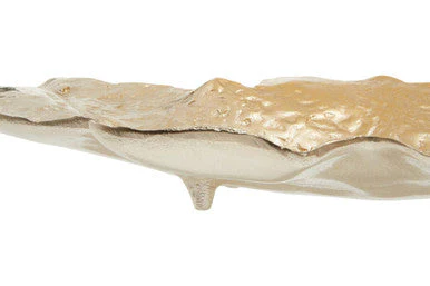 Dion Large Ombre Silver and Gold Finish Dish - Image 7