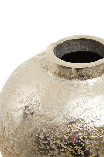 Dion Small Ombre Silver and Gold Finish Vase - Image 9
