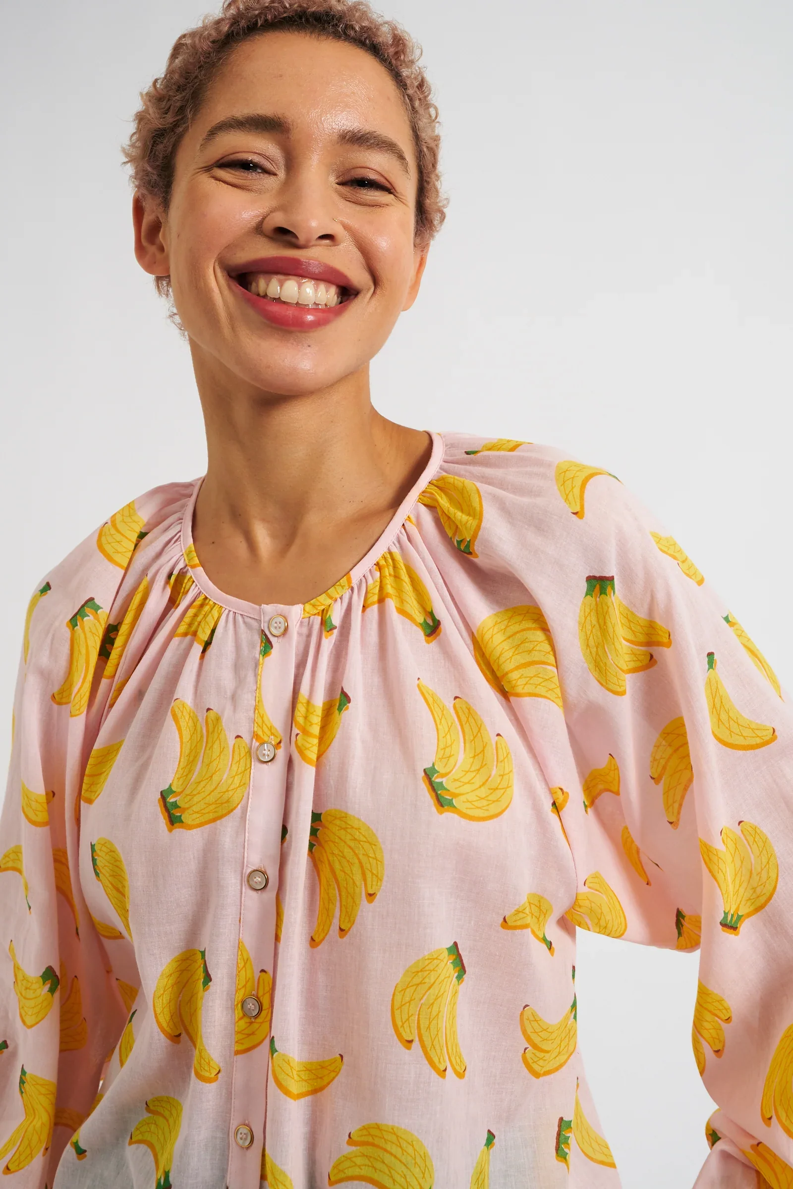 Dita Banana Split Print Blouse - Image 3