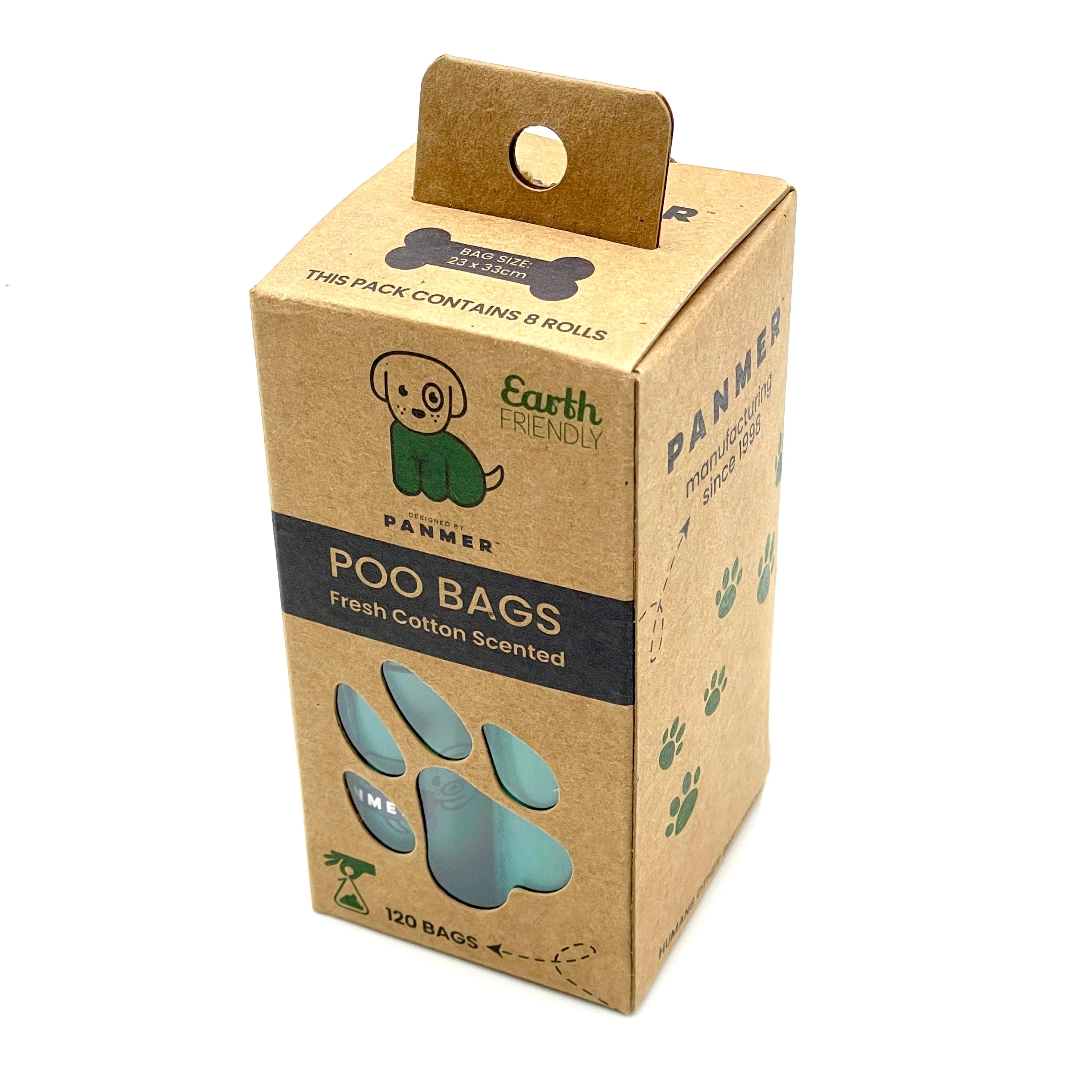 Dog Poo Bags Super Strong, Leak Proof, Fresh Cotton Scented Rolls (120 Bags) - Image 5