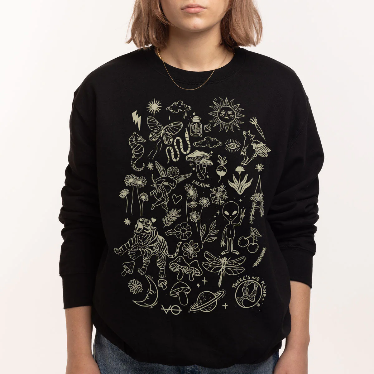 Doodle Sweatshirt (Unisex) - Image 2