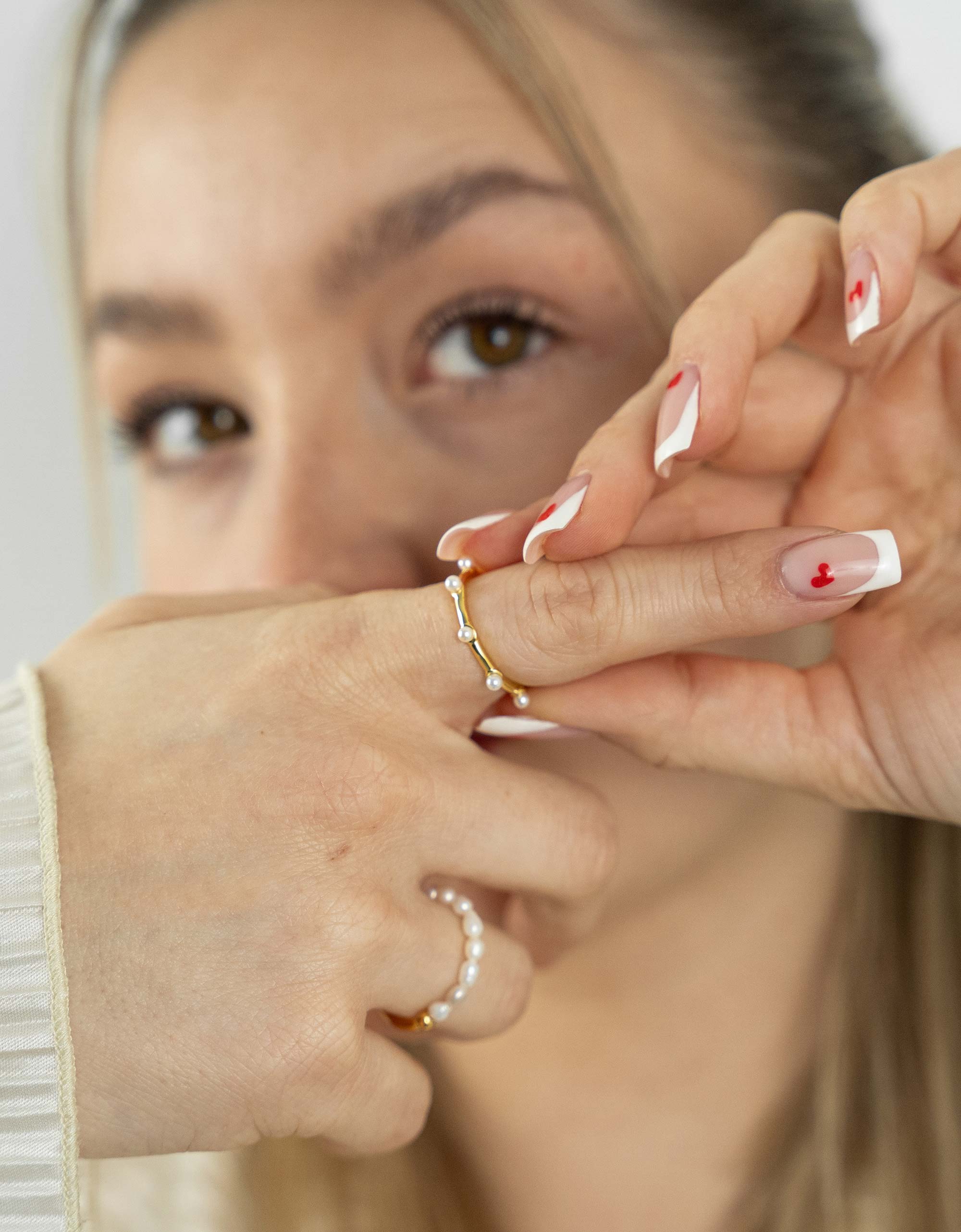 Dot Pearl Ring - Image 2