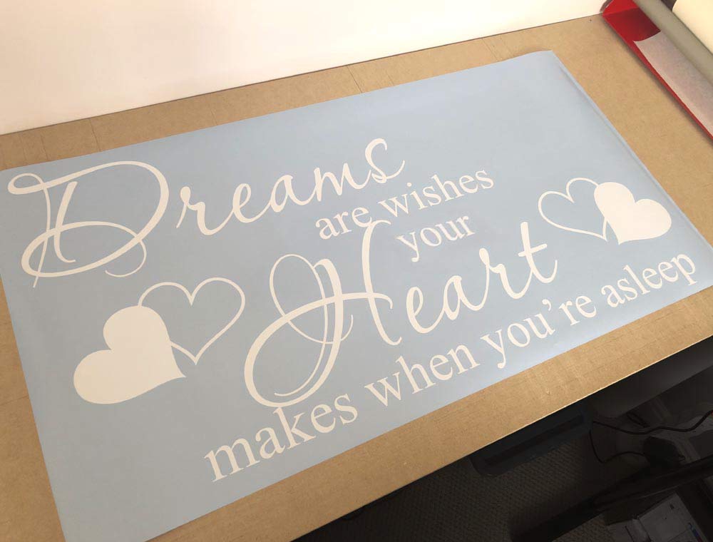 Dreams Are Wishes Wall Sticker Quote – Inspirational Bedroom Decor - Image 6