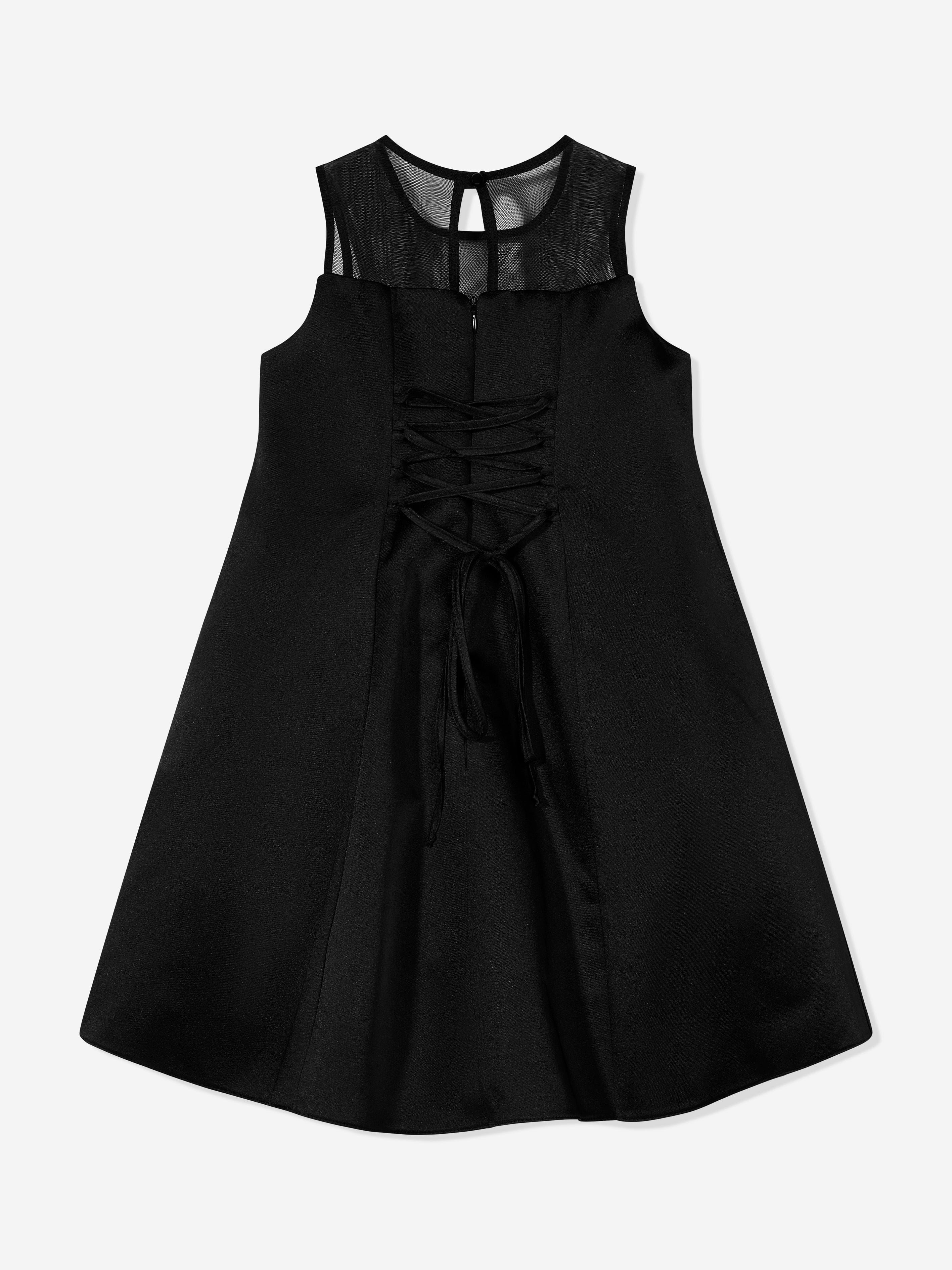 Dress & Fleur Girls Occasion Dress in Black - Image 5