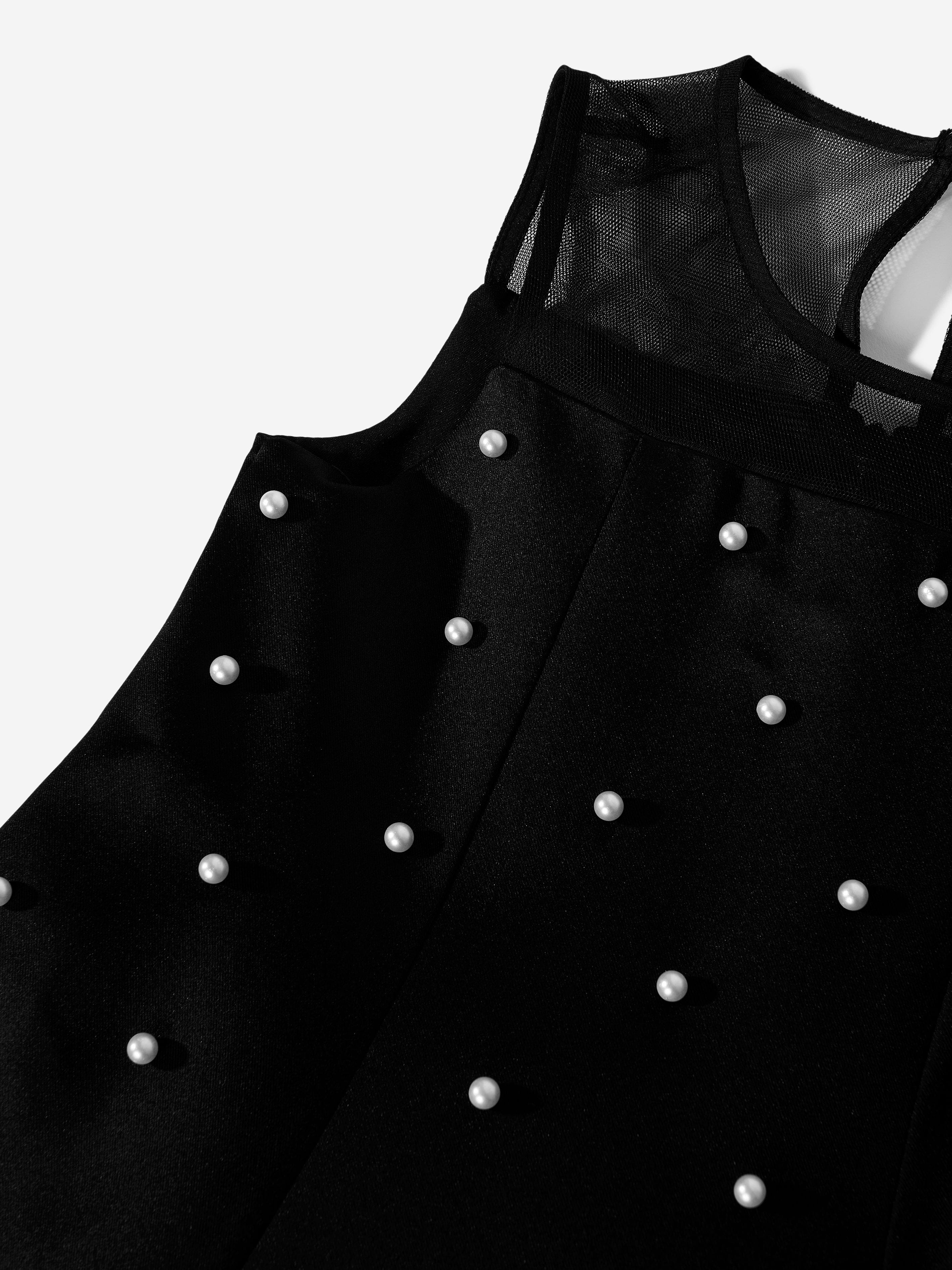 Dress & Fleur Girls Occasion Dress in Black - Image 6