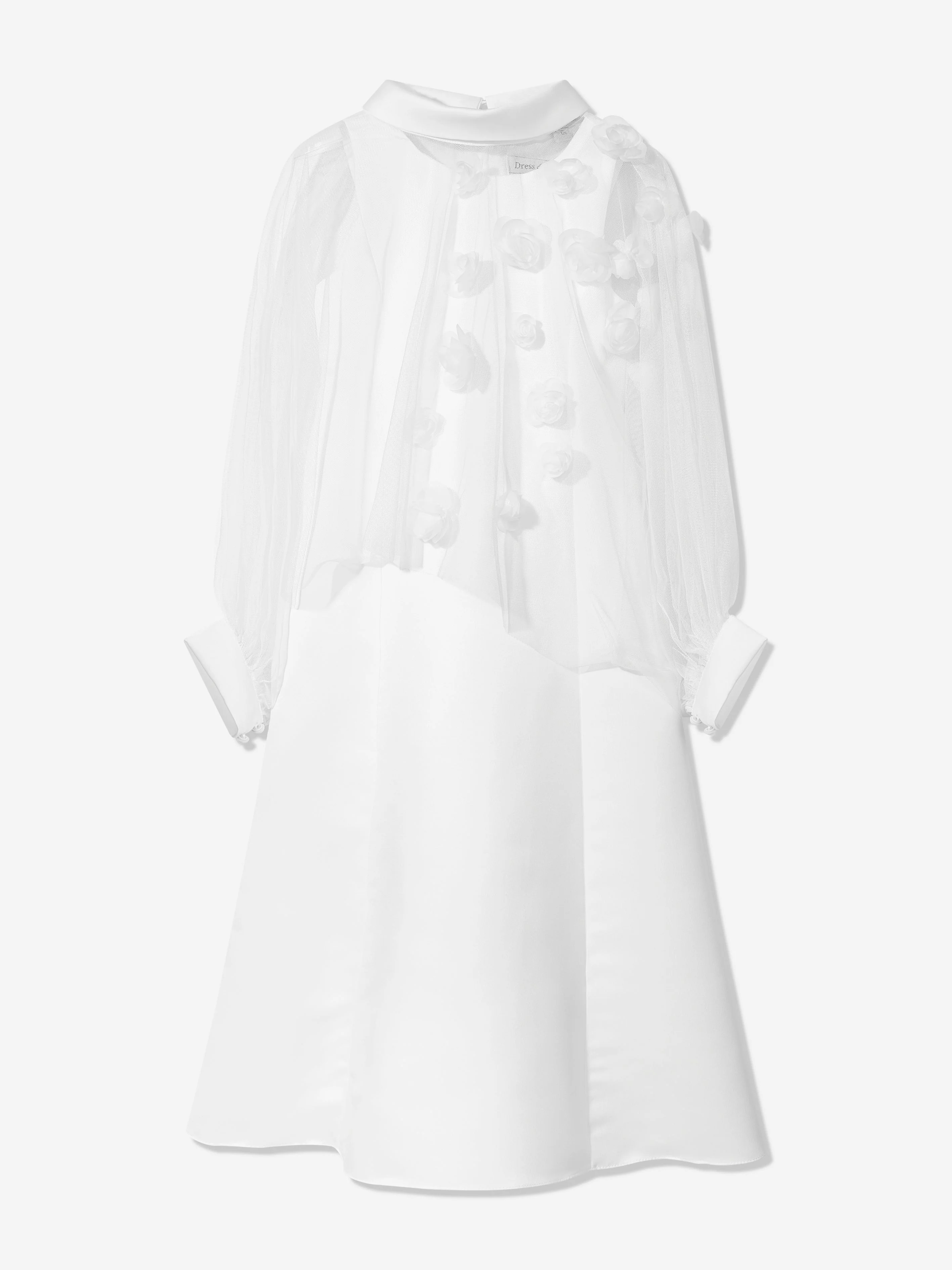 Dress & Fleur Girls Occasion Dress in Ivory - Image 2
